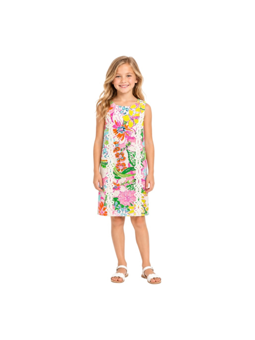 Lilly Pulitzer for Target 20th Anniversary Girls 7/8 Floral Shift Dress